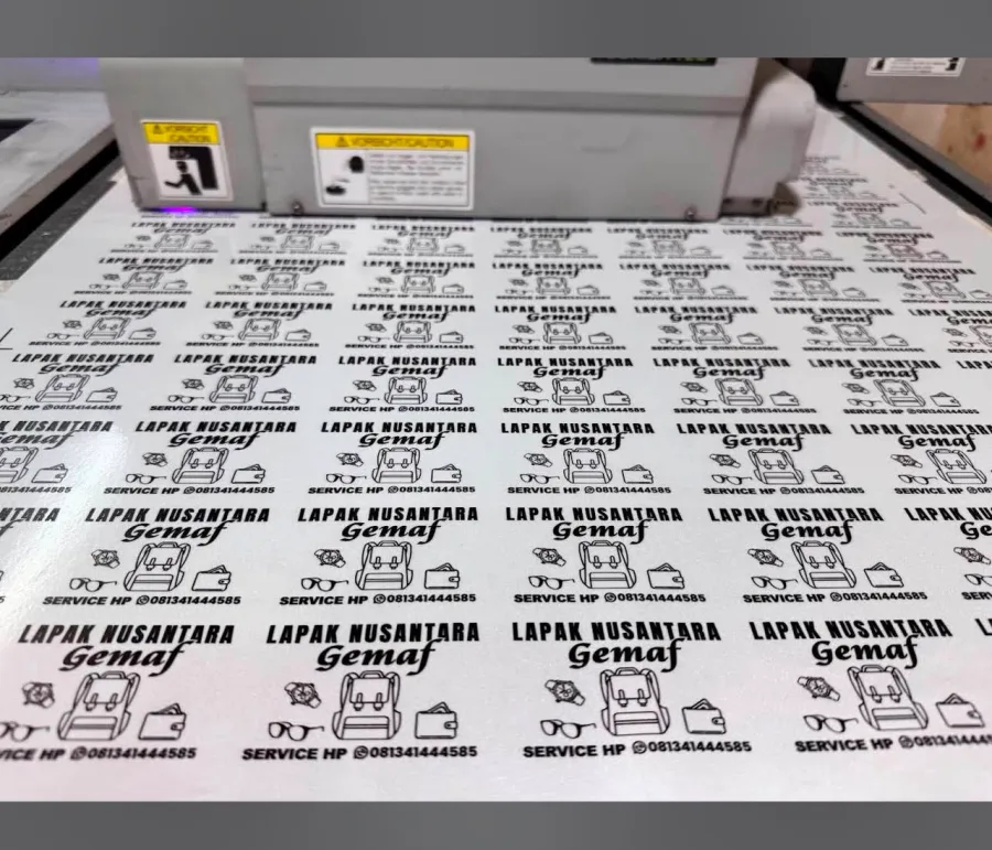 Sticker UV Meteran — Otomotif Grade
